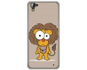 Funda Gel Tpu para Hisense C30 Rock Diseño Leon Dibujos