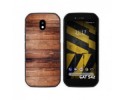 Funda Silicona para Cat S42 / S42 H+ diseño Madera 02 Dibujos