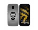 Funda Silicona para Cat S42 / S42 H+ diseño Barba Dibujos