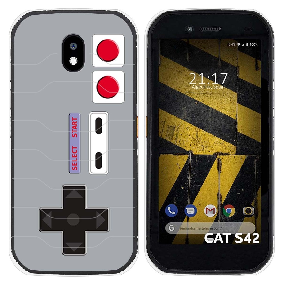Funda Silicona para Cat S42 / S42 H+ diseño Consola Dibujos