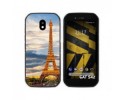 Funda Silicona para Cat S42 / S42 H+ diseño Paris Dibujos