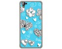 Funda Gel Tpu para Hisense C30 Rock Diseño Mariposas Dibujos