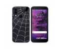 Funda Silicona Transparente para Cat S62 Pro diseño Araña Dibujos