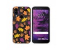 Funda Silicona Transparente para Cat S62 Pro diseño Otoño Dibujos