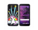 Funda Silicona Transparente para Cat S62 Pro diseño Unicornio Dibujos