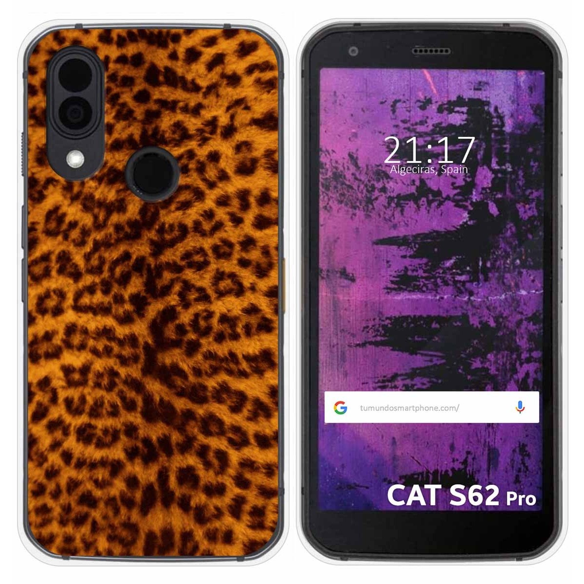 Funda Silicona para Cat S62 Pro diseño Animal 03 Dibujos