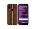 Funda Silicona para Cat S62 Pro diseño Cuero 01 Dibujos