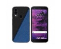 Funda Silicona para Cat S62 Pro diseño Cuero 02 Dibujos