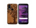 Funda Silicona para Cat S62 Pro diseño Cuero 03 Dibujos