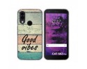 Funda Silicona para Cat S62 Pro diseño Madera 01 Dibujos