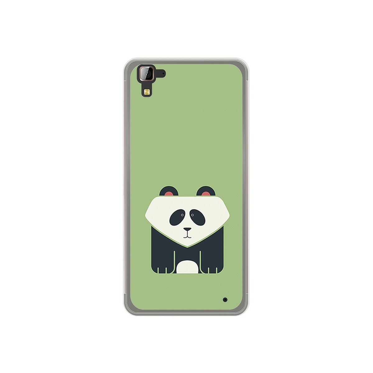 Funda Gel Tpu para Hisense C30 Rock Diseño Panda Dibujos