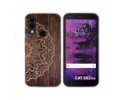 Funda Silicona para Cat S62 Pro diseño Madera 06 Dibujos