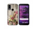 Funda Silicona para Cat S62 Pro diseño Madera 08 Dibujos