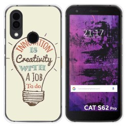 Funda Silicona para Cat S62 Pro diseño Creativity Dibujos