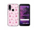 Funda Silicona para Cat S62 Pro diseño Flores Dibujos