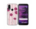 Funda Silicona para Cat S62 Pro diseño Flores Vintage Dibujos