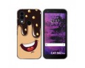 Funda Silicona para Cat S62 Pro diseño Helado Chocolate Dibujos