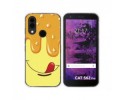 Funda Silicona para Cat S62 Pro diseño Helado Vainilla Dibujos