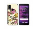 Funda Silicona para Cat S62 Pro diseño Primavera En Flor Dibujos