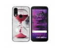 Funda Silicona para Cat S62 Pro diseño Reloj Dibujos