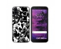 Funda Silicona para Cat S62 Pro diseño Snow Camuflaje Dibujos