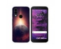 Funda Silicona para Cat S62 Pro diseño Tierra Dibujos