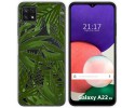 Funda Silicona Transparente para Samsung Galaxy A22 5G diseño Jungla Dibujos