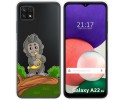 Funda Silicona Transparente para Samsung Galaxy A22 5G diseño Mono Dibujos