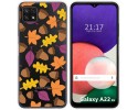 Funda Silicona Transparente para Samsung Galaxy A22 5G diseño Otoño Dibujos
