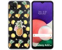 Funda Silicona Transparente para Samsung Galaxy A22 5G diseño Piña Dibujos