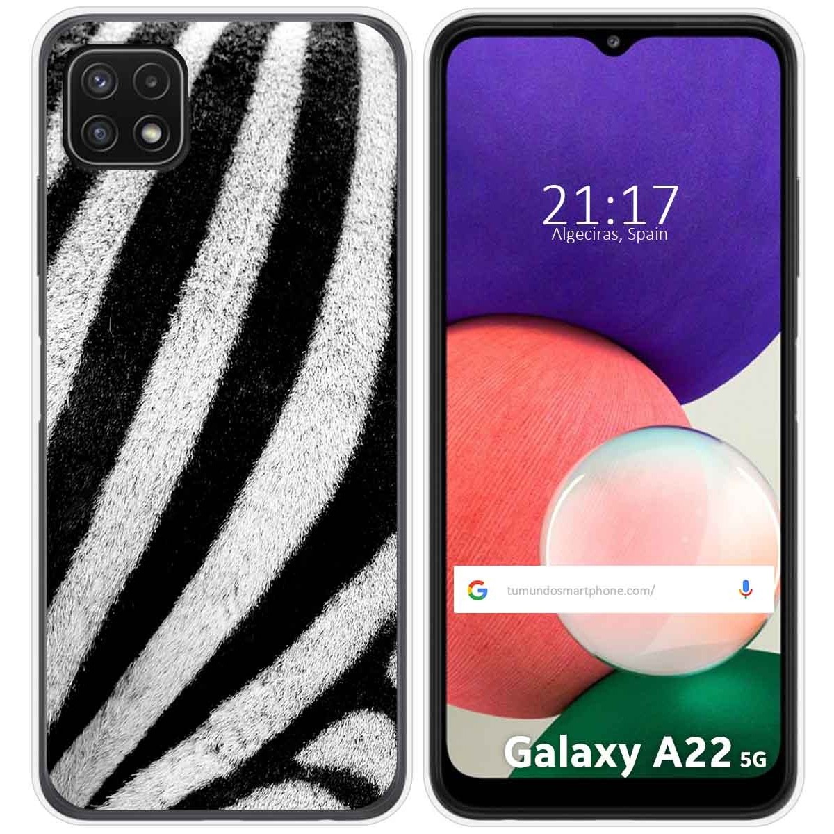Funda Silicona para Samsung Galaxy A22 5G diseño Animal 02 Dibujos