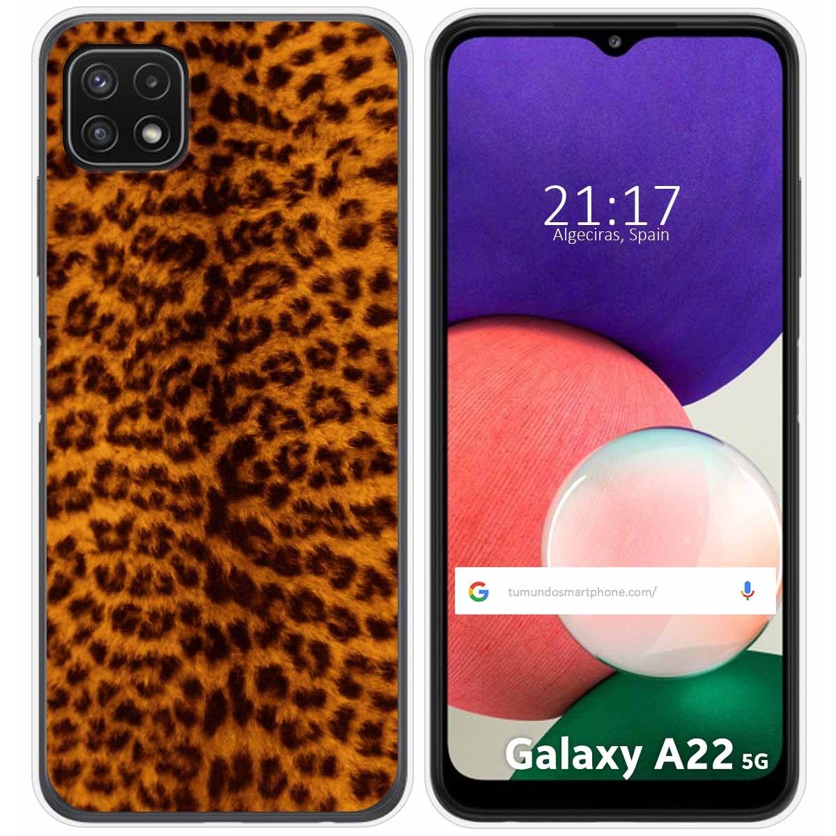 Funda Silicona para Samsung Galaxy A22 5G diseño Animal 03 Dibujos