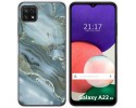 Funda Silicona para Samsung Galaxy A22 5G diseño Mármol 09 Dibujos