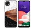 Funda Silicona para Samsung Galaxy A22 5G diseño Mármol 11 Dibujos