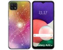 Funda Silicona para Samsung Galaxy A22 5G diseño Abstracto Dibujos