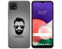 Funda Silicona para Samsung Galaxy A22 5G diseño Barba Dibujos