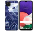 Funda Silicona para Samsung Galaxy A22 5G diseño Circuito Dibujos