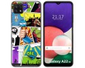 Funda Silicona para Samsung Galaxy A22 5G diseño Comic Dibujos