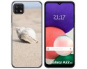 Funda Silicona para Samsung Galaxy A22 5G diseño Concha Dibujos