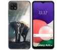 Funda Silicona para Samsung Galaxy A22 5G diseño Elefante Dibujos