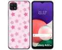 Funda Silicona para Samsung Galaxy A22 5G diseño Flores Dibujos