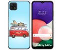 Funda Silicona para Samsung Galaxy A22 5G diseño Furgoneta Dibujos