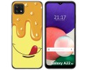 Funda Silicona para Samsung Galaxy A22 5G diseño Helado Vainilla Dibujos