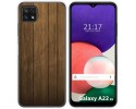Funda Silicona para Samsung Galaxy A22 5G diseño Madera Dibujos