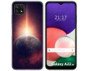 Funda Silicona para Samsung Galaxy A22 5G diseño Tierra Dibujos