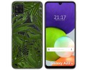 Funda Silicona Transparente para Samsung Galaxy A22 4G / M22 diseño Jungla Dibujos