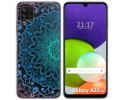 Funda Silicona Transparente para Samsung Galaxy A22 4G / M22 diseño Mandala Dibujos
