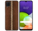 Funda Silicona para Samsung Galaxy A22 4G / M22 diseño Cuero 01 Dibujos
