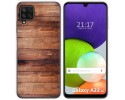Funda Silicona para Samsung Galaxy A22 4G / M22 diseño Madera 02 Dibujos