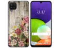 Funda Silicona para Samsung Galaxy A22 4G / M22 diseño Madera 08 Dibujos